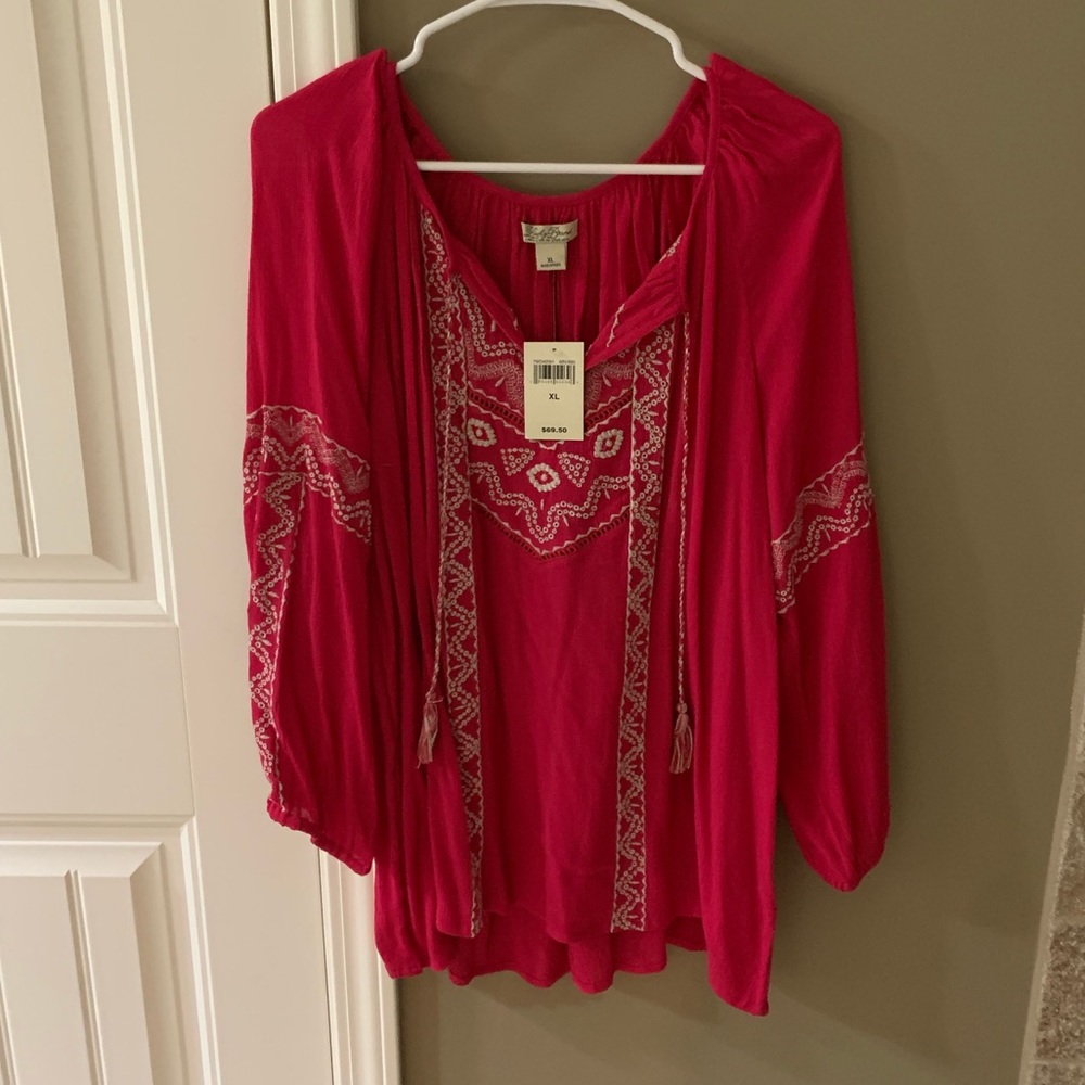 Lucky Brand Peasant Top